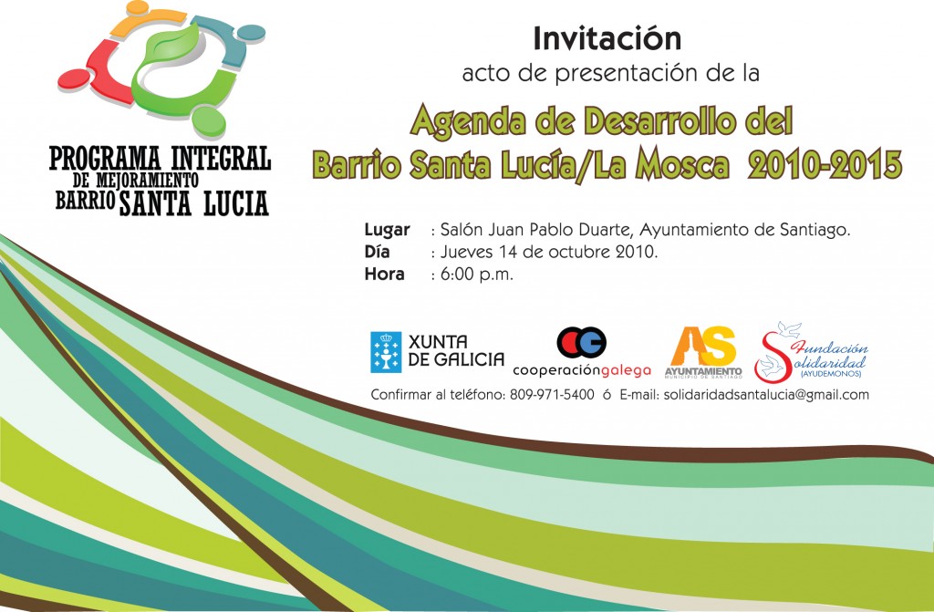 Presentarán Agenda Desarrollo Santa Lucía/La Mosca 2010-2015