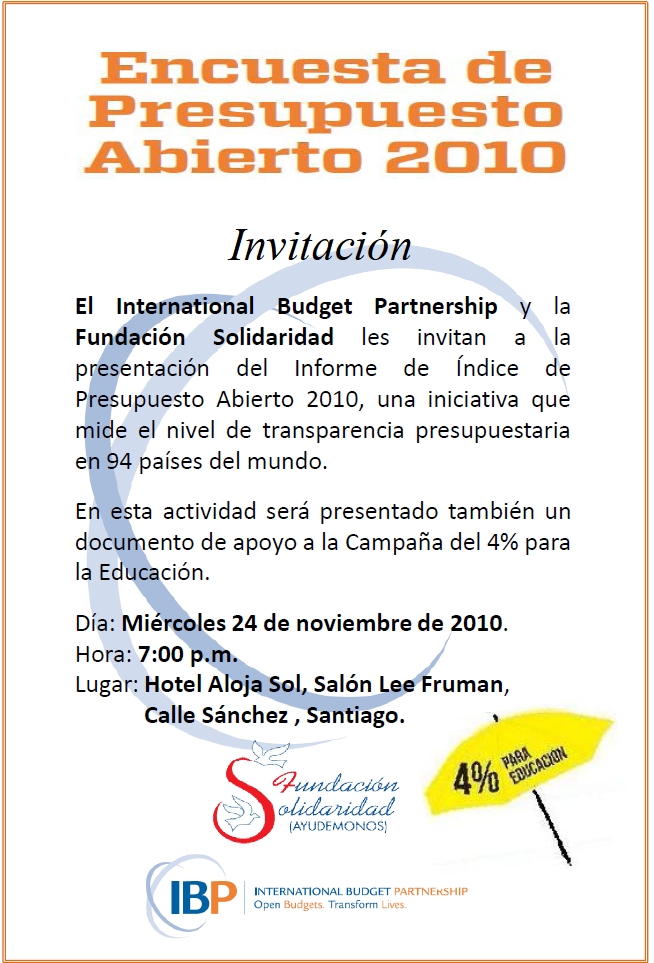Invitación Especial