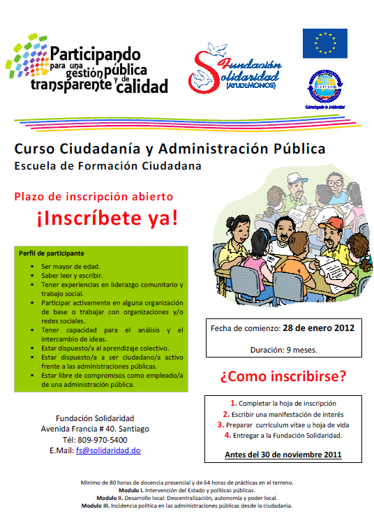 Curso Ciudadanía y Administración Pública