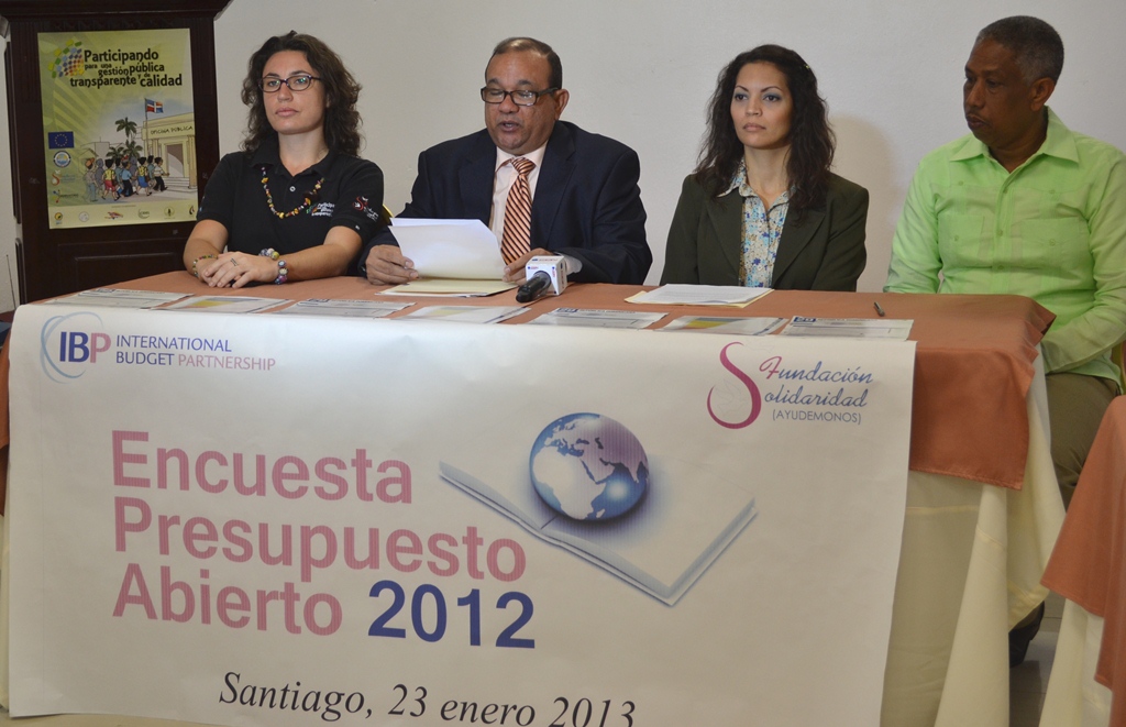 Informe global posiciona a República Dominicana entre las peores calificaciones a nivel mundial en lo que respecta a transparencia presupuestaria