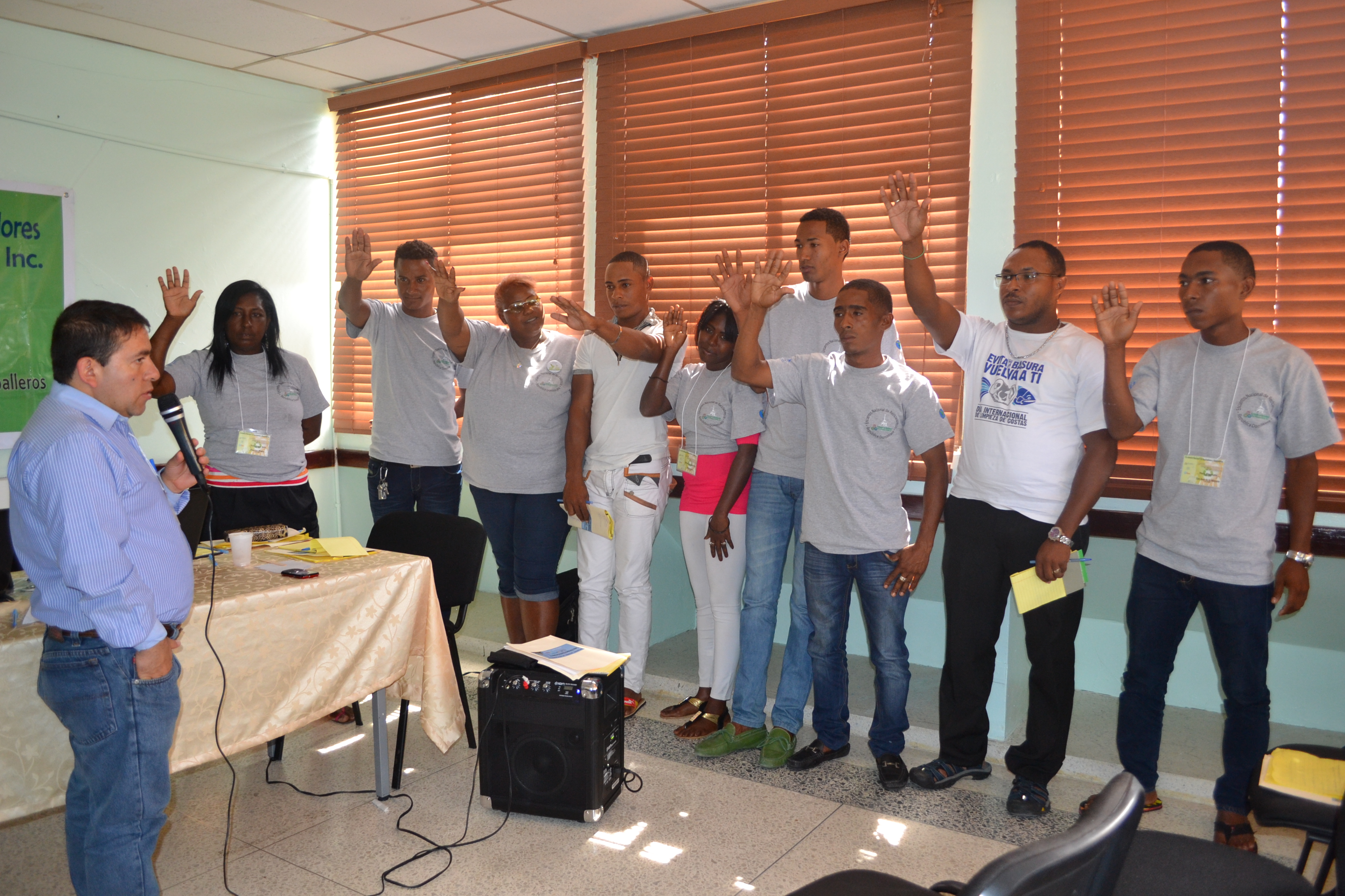 Constituyen Movimiento Nacional de Recicladores de la República Dominicana.
