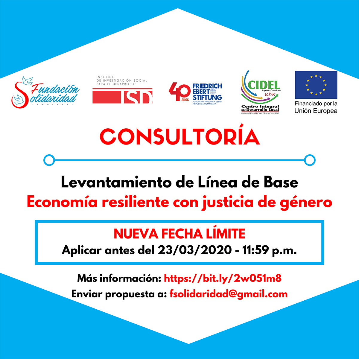 Aviso de Prórroga Consultoría