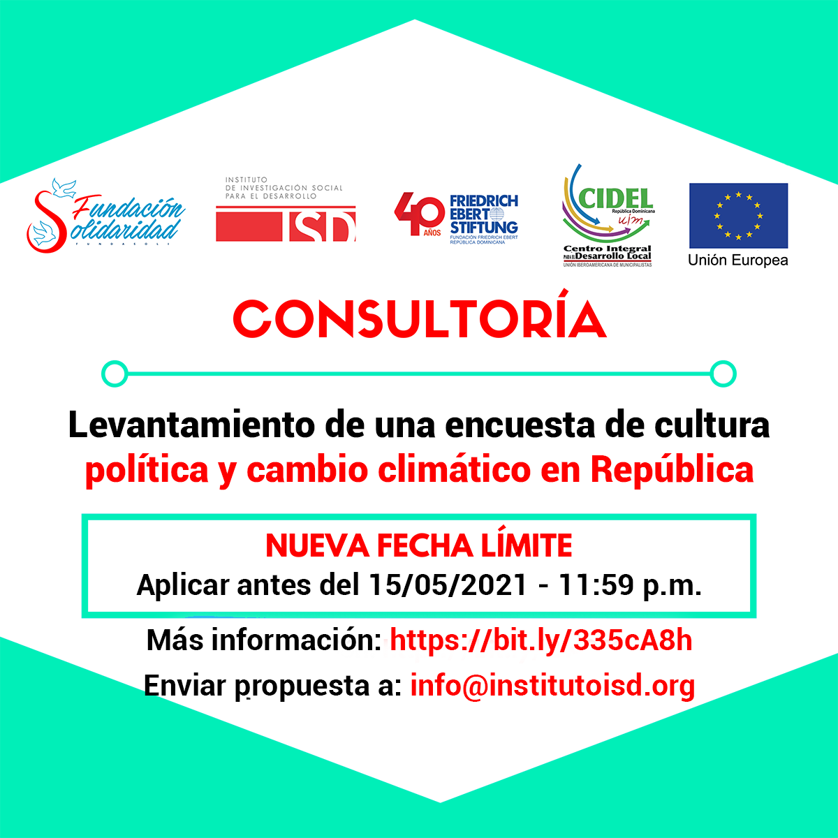 Extensión del plazo para consultoría