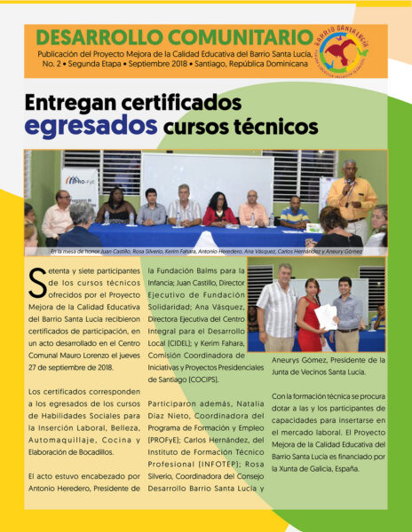 Boletín Desarrollo Comunitario 02